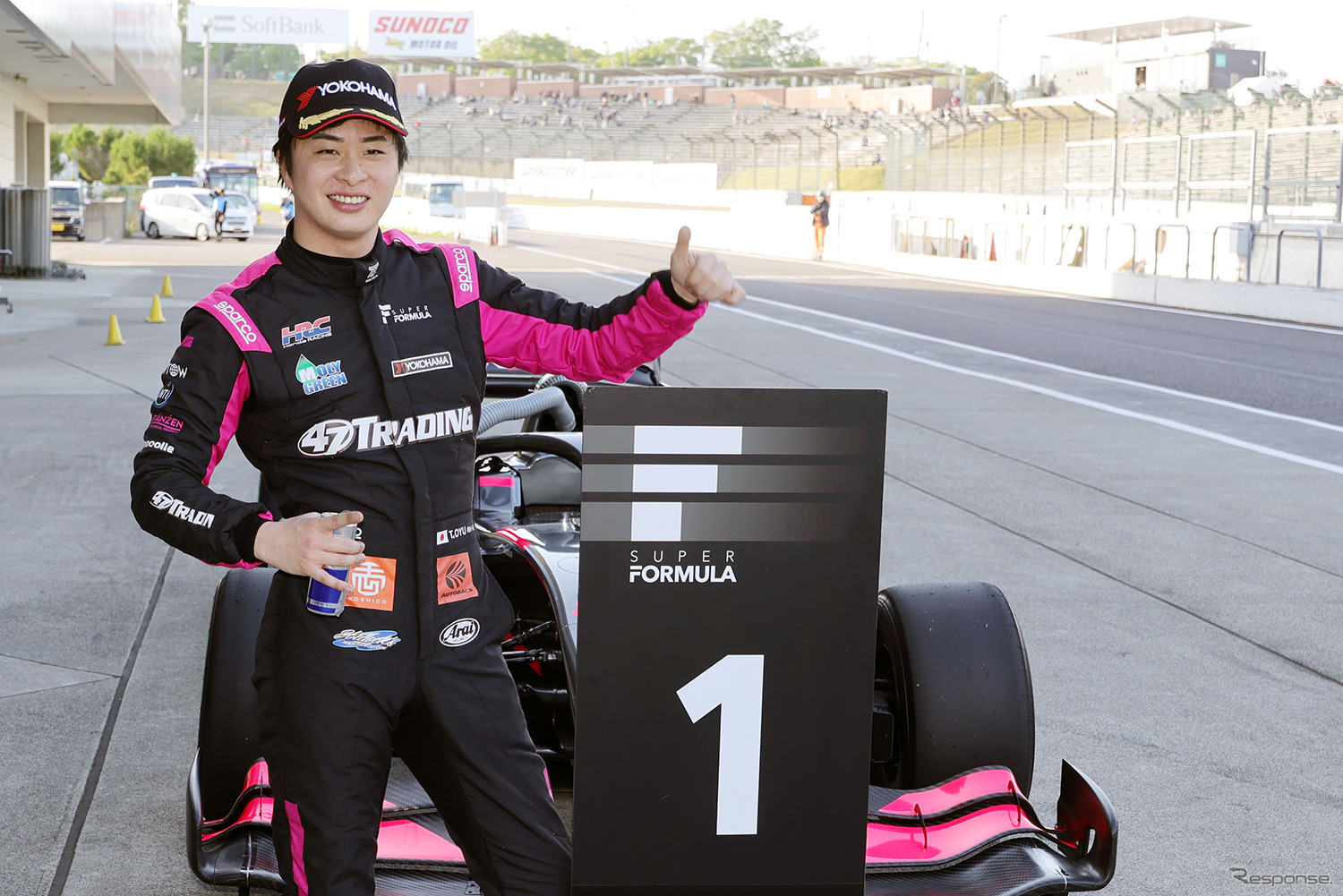 予選トップの#53 大湯都史樹（TGM Grand Prix）
