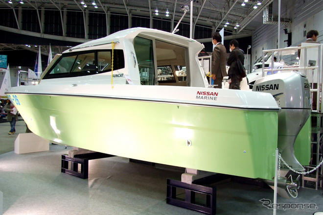 【横浜ボートショー09】1000隻売れたヒットモデルが復活…日産マリーン