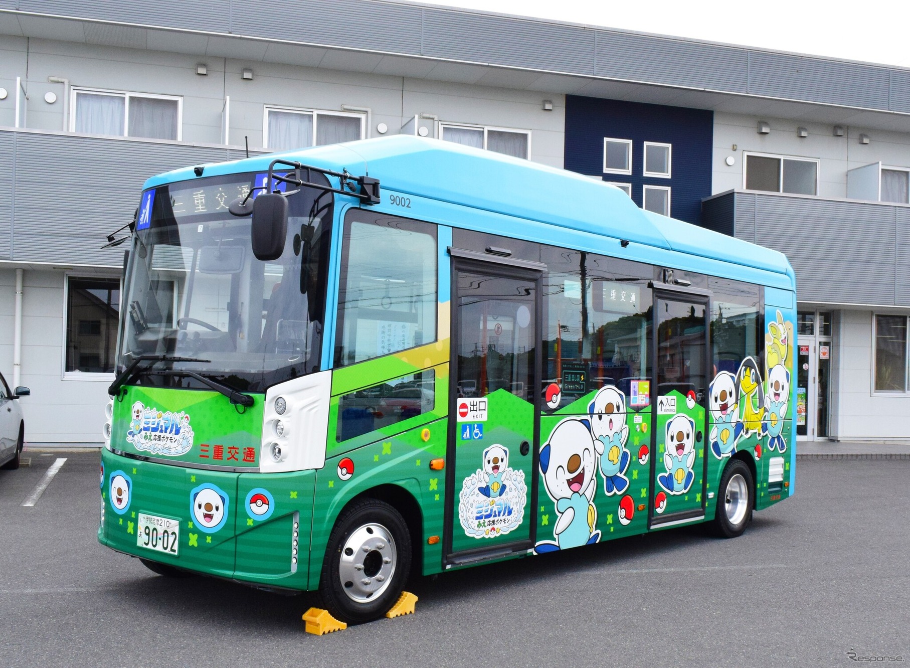 「おかげバス」として導入されたJ6