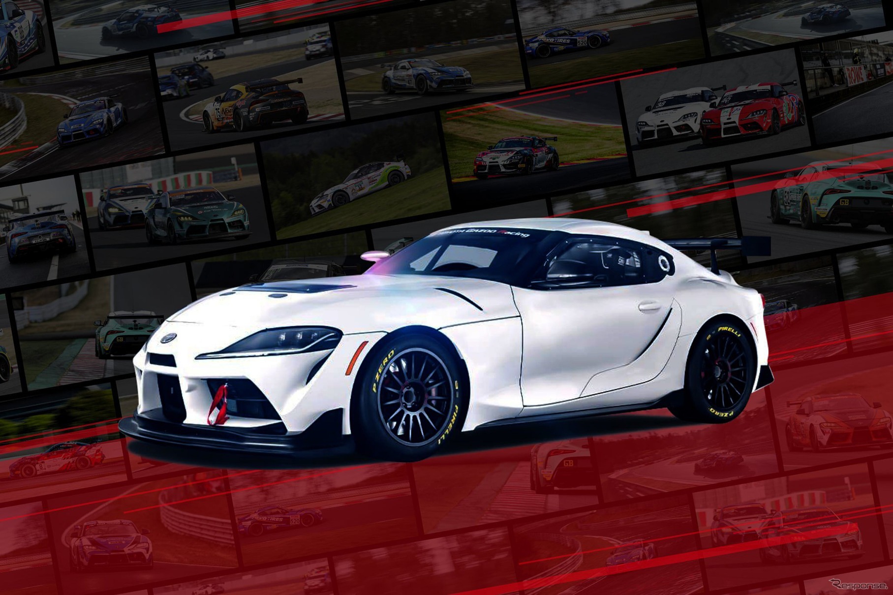 レース専用車のGRスープラGT4