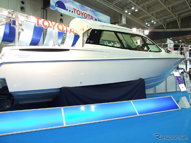 【横浜ボートショー09】トヨタ PONAM-28L に第1回ボートオブザイヤー