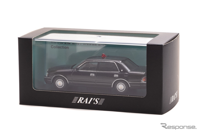 RAI'S 1/43 トヨタ クラウン（JZS 155Z）1998 警察本部警備要人警護車両