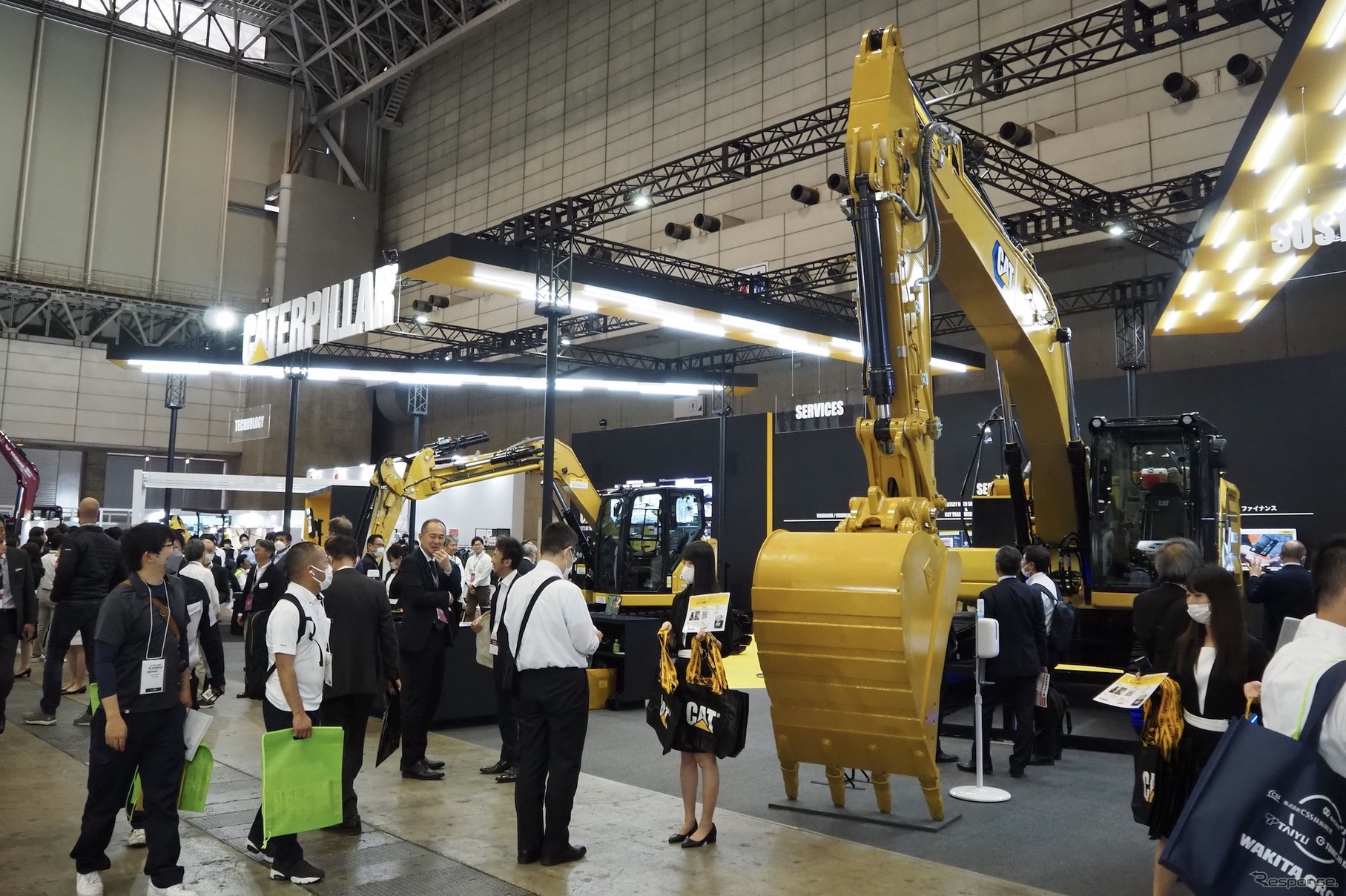 キャタピラー（建設・測量生産性向上展2023）
