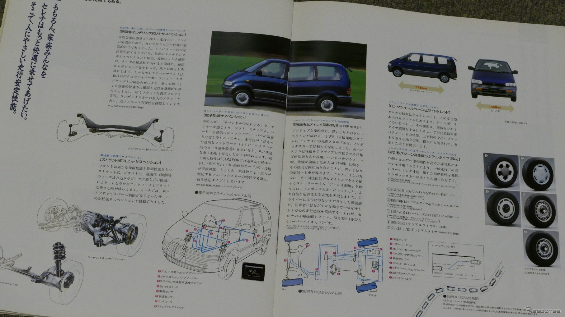 日産セレナ・初代（1991年）のカタログ