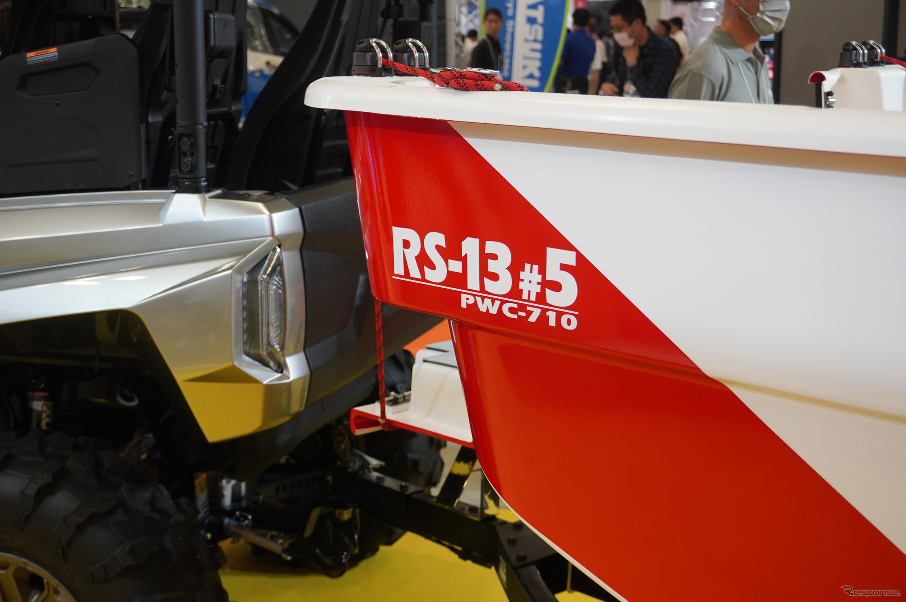 「PLAY SURVIVE 遊んで 備える」をコンセプトに出展したヤマハ発動機、ヤマハモーターエンジニアリング（東京国際消防防災展2023）