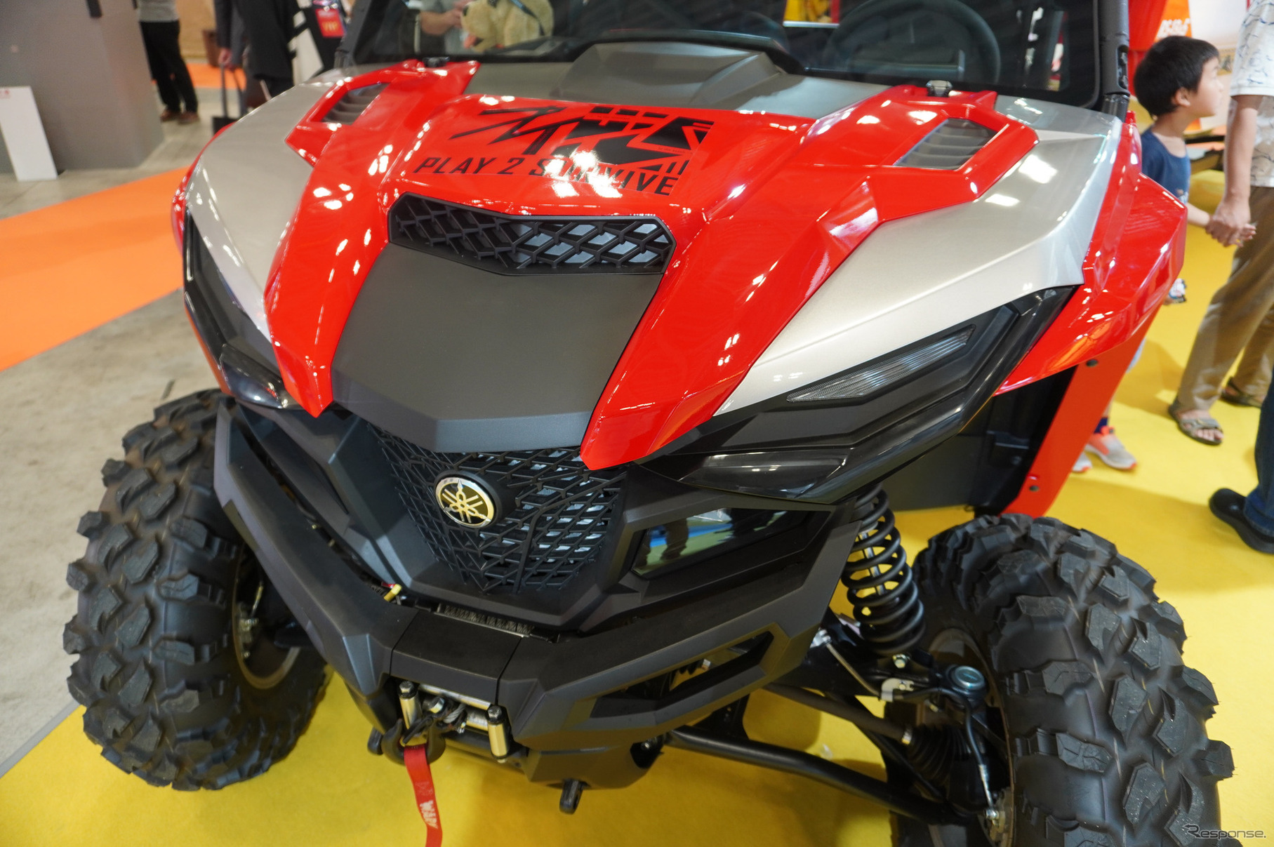 ヤマハの四輪バギー ウルヴァリン RMAX4 1000（東京国際消防防災展2023）