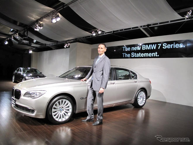 【BMW 7シリーズ 新型発表】BMW初の地デジ＆日本専用ナビ搭載