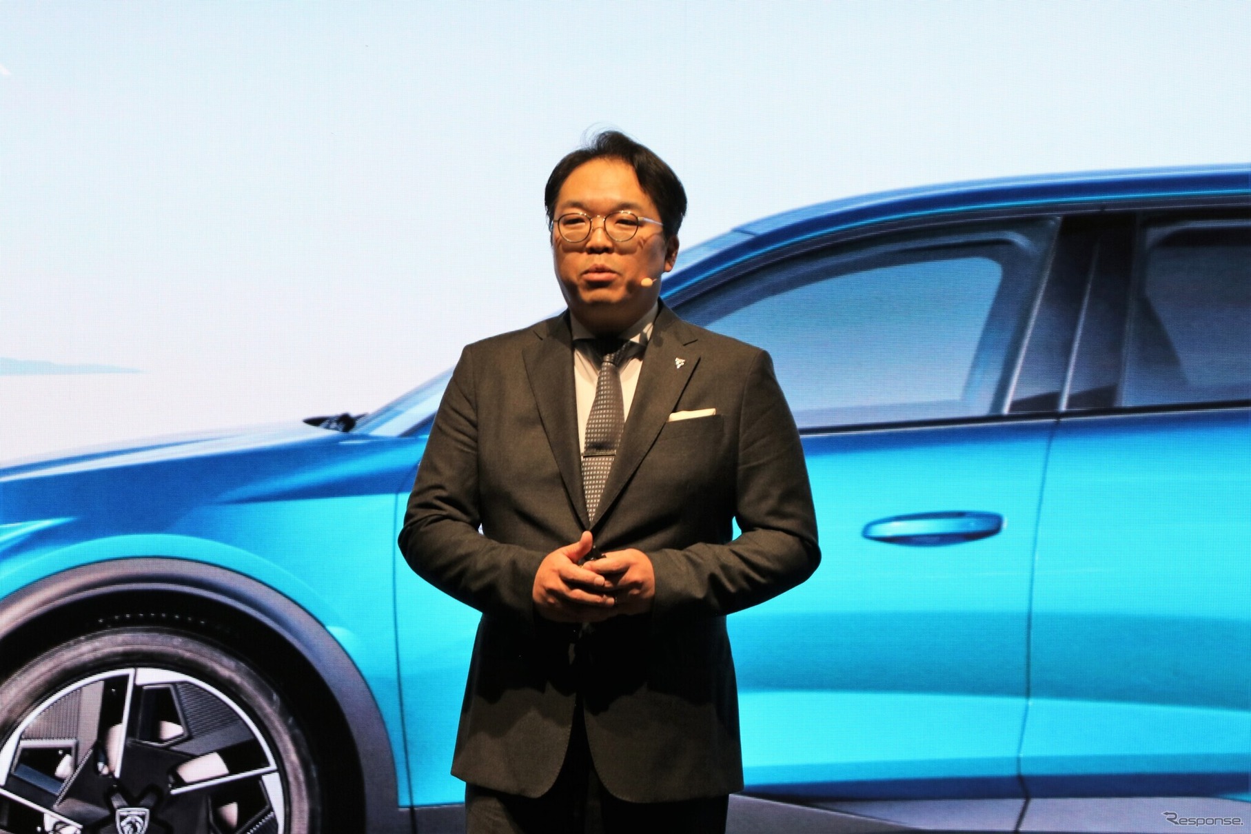 ステランティスジャパンマーケティング部プジョープロダクトマネージャーの八木亮佑さん