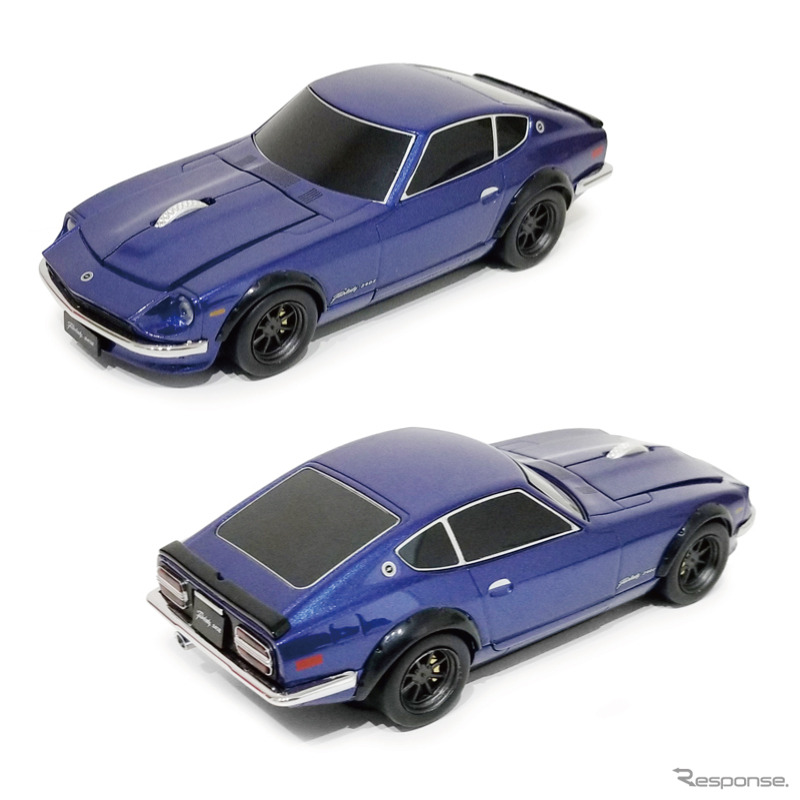 無線マウス 日産フェアレディ240Z ブルー 湾岸ミッドナイトver.
