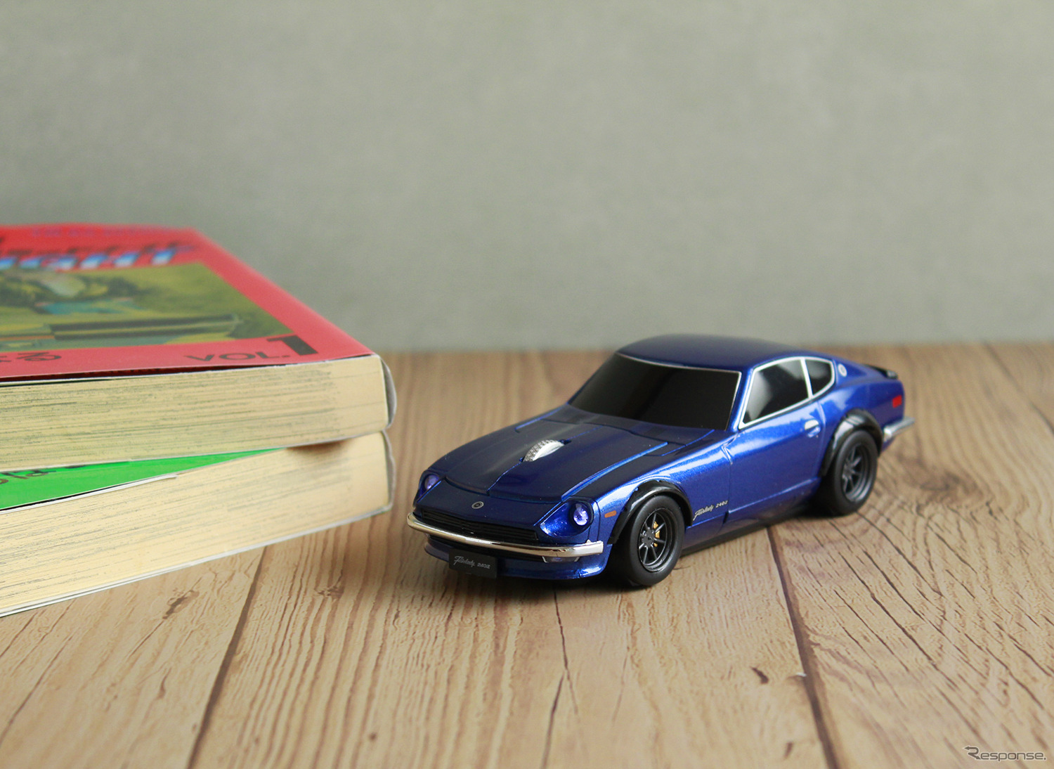 無線マウス 日産フェアレディ240Z ブルー 湾岸ミッドナイトver.