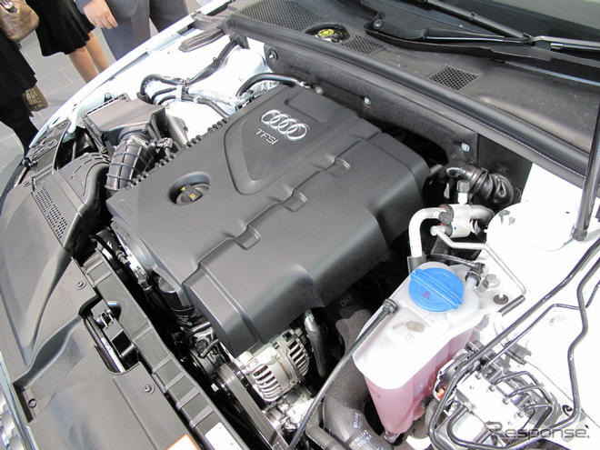 アウディA4 新エンジン…ライバルよりも高トルクで低燃費を強調