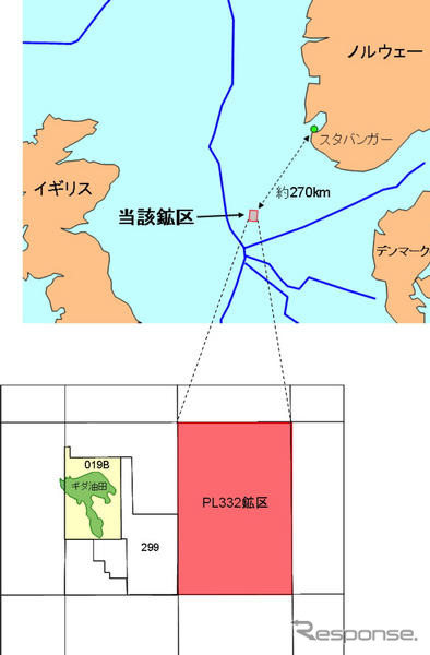 アラビア石油、ノルウェー領北海で石油・ガス権益10％取得