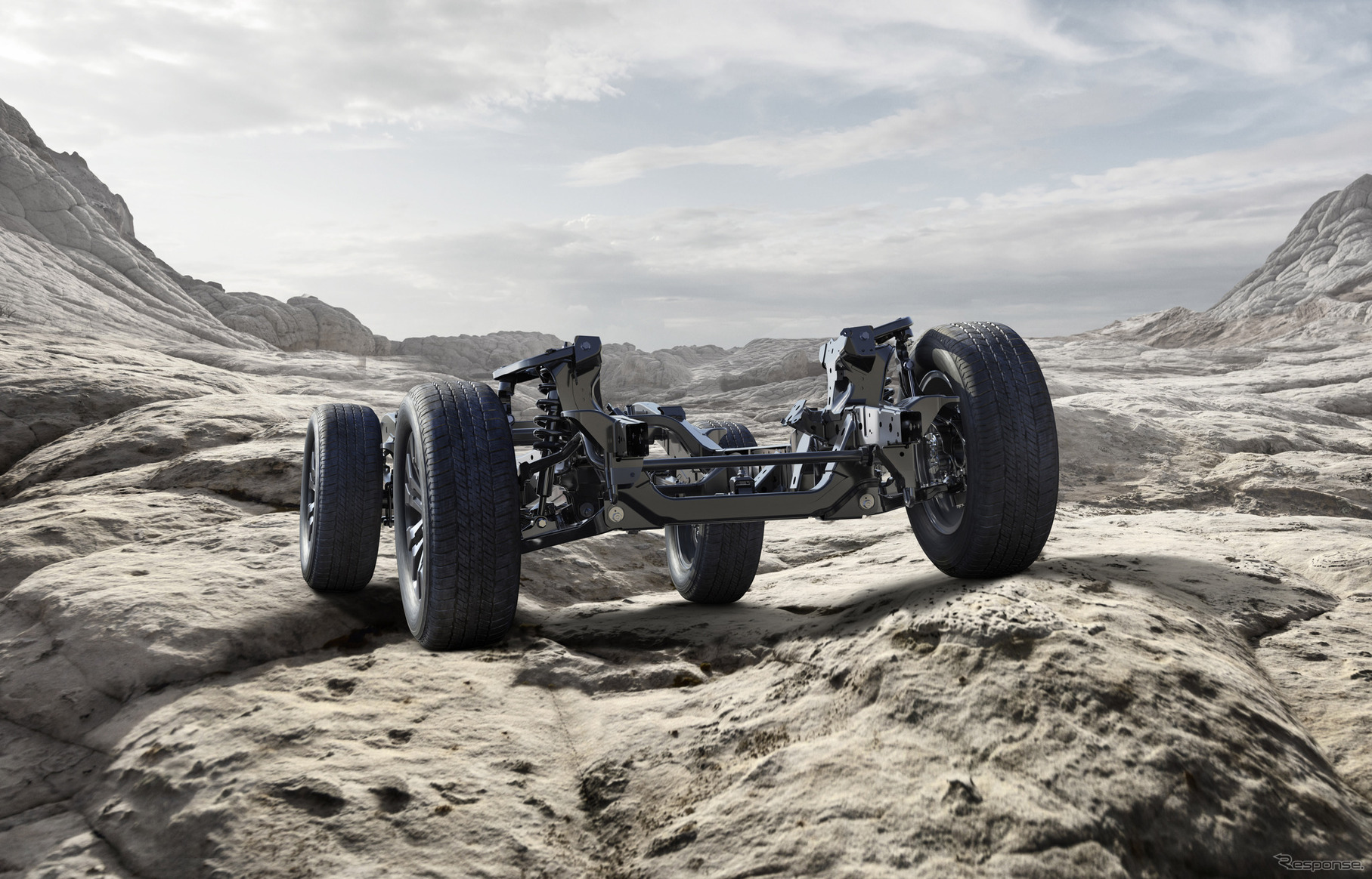 新型『トライトン』のシャシー