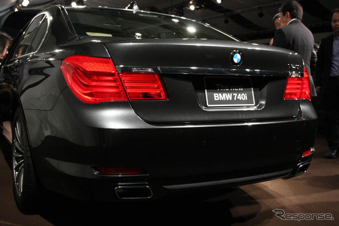 【BMW 7シリーズ 新型発表】写真蔵…740i