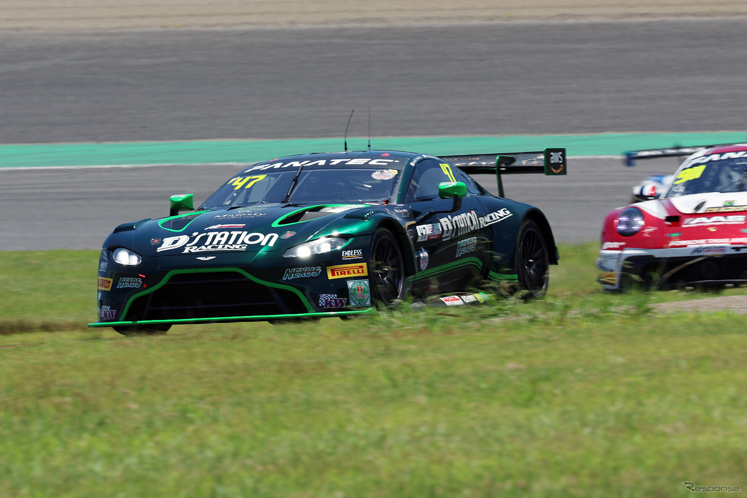 総合6位でジャパンカップ1位の#47 D'station Racing