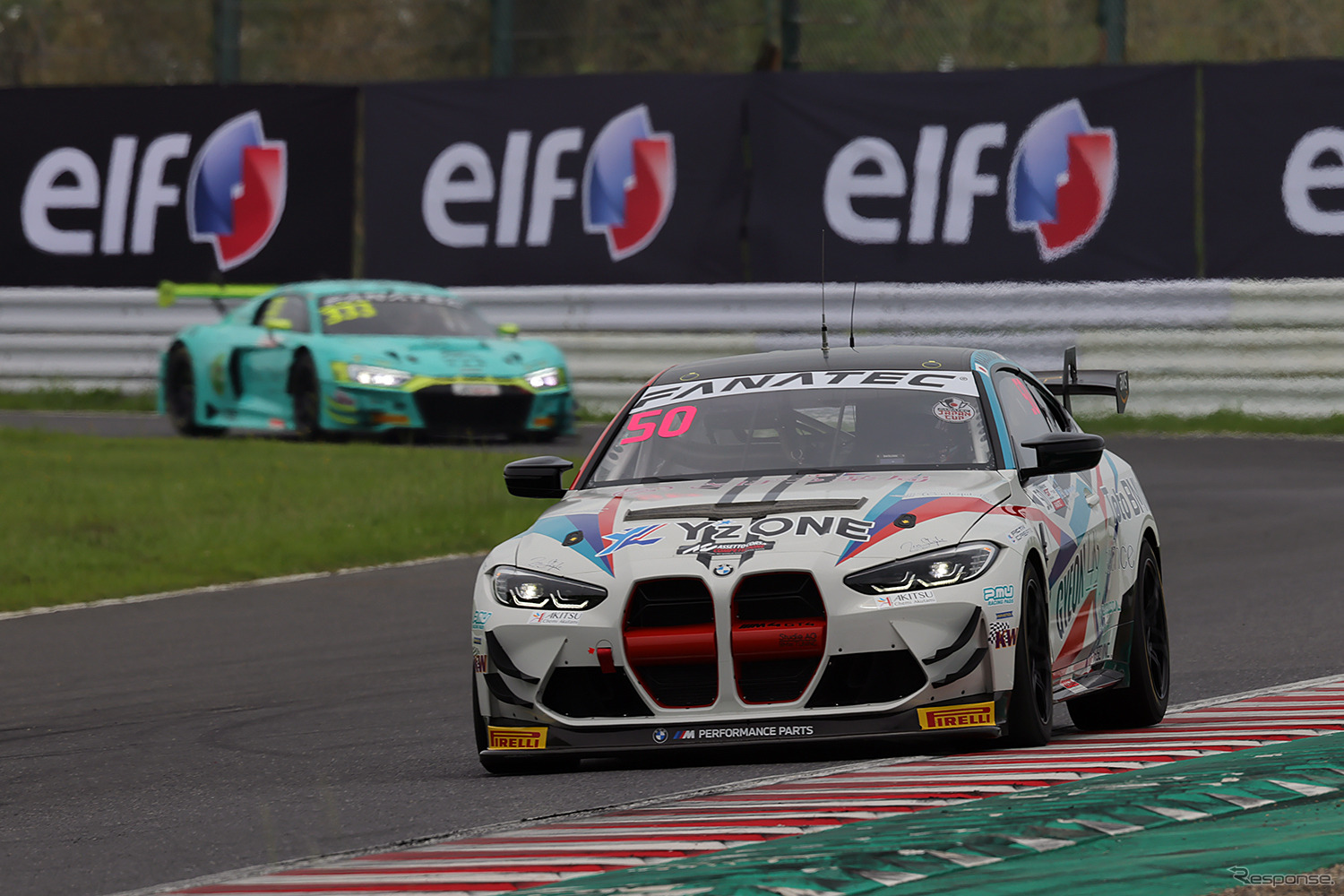GT4クラス優勝の#50 YZ RACING with BMW Team Studie