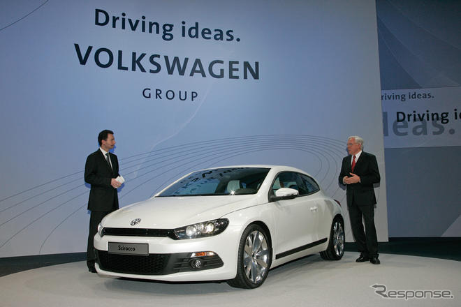 伝説のクーペ、VW シロッコ 新型のプレビューサイトを開設