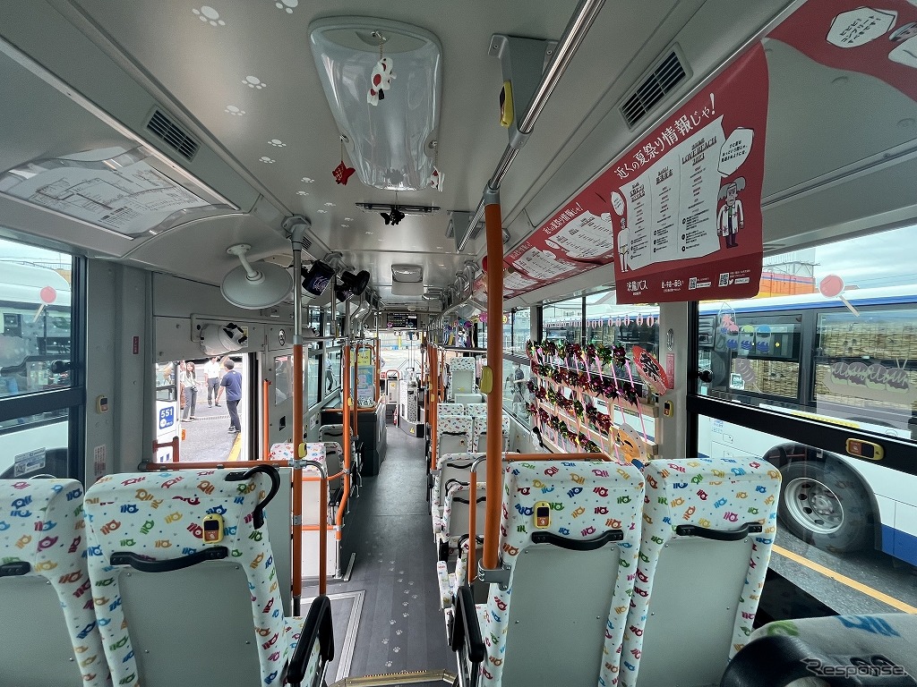 2号車＜両備バス＞　納涼縁日号
