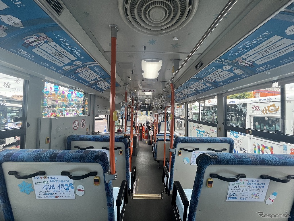 3号車＜岡電バス＞　お客サマーを快適にOh! COOL号