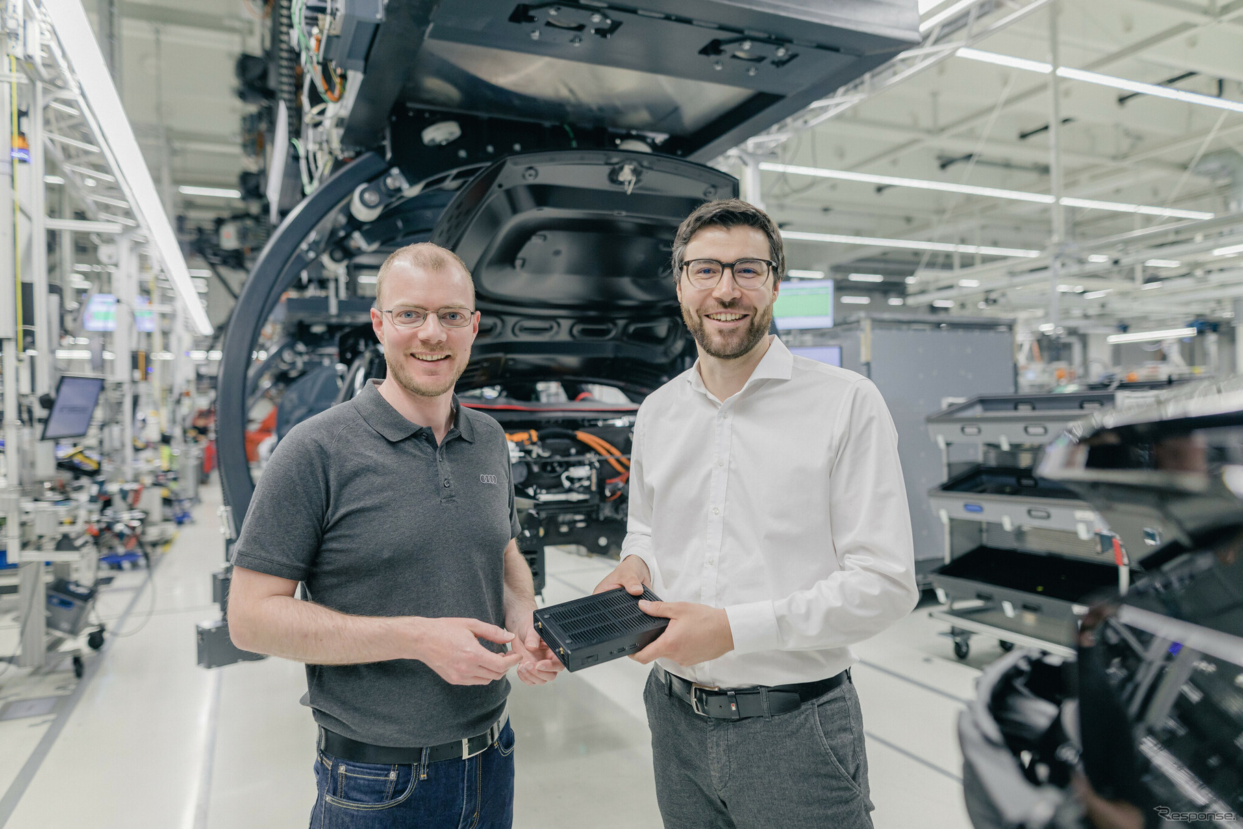 アウディがドイツ・ベーリンガーホフ工場に導入するローカルサーバーソリューション 「Edge Cloud 4 Production（EC4P）」