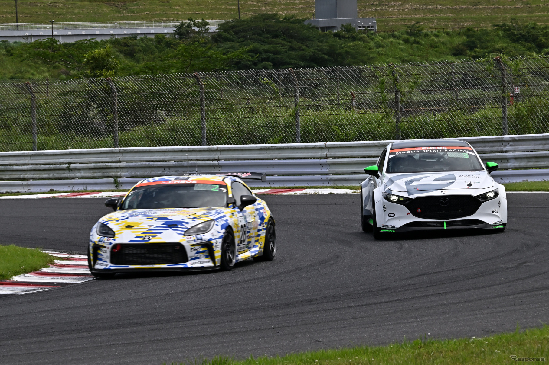55号車MAZDA SPIRIT RACING MAZDA3 Bio concept