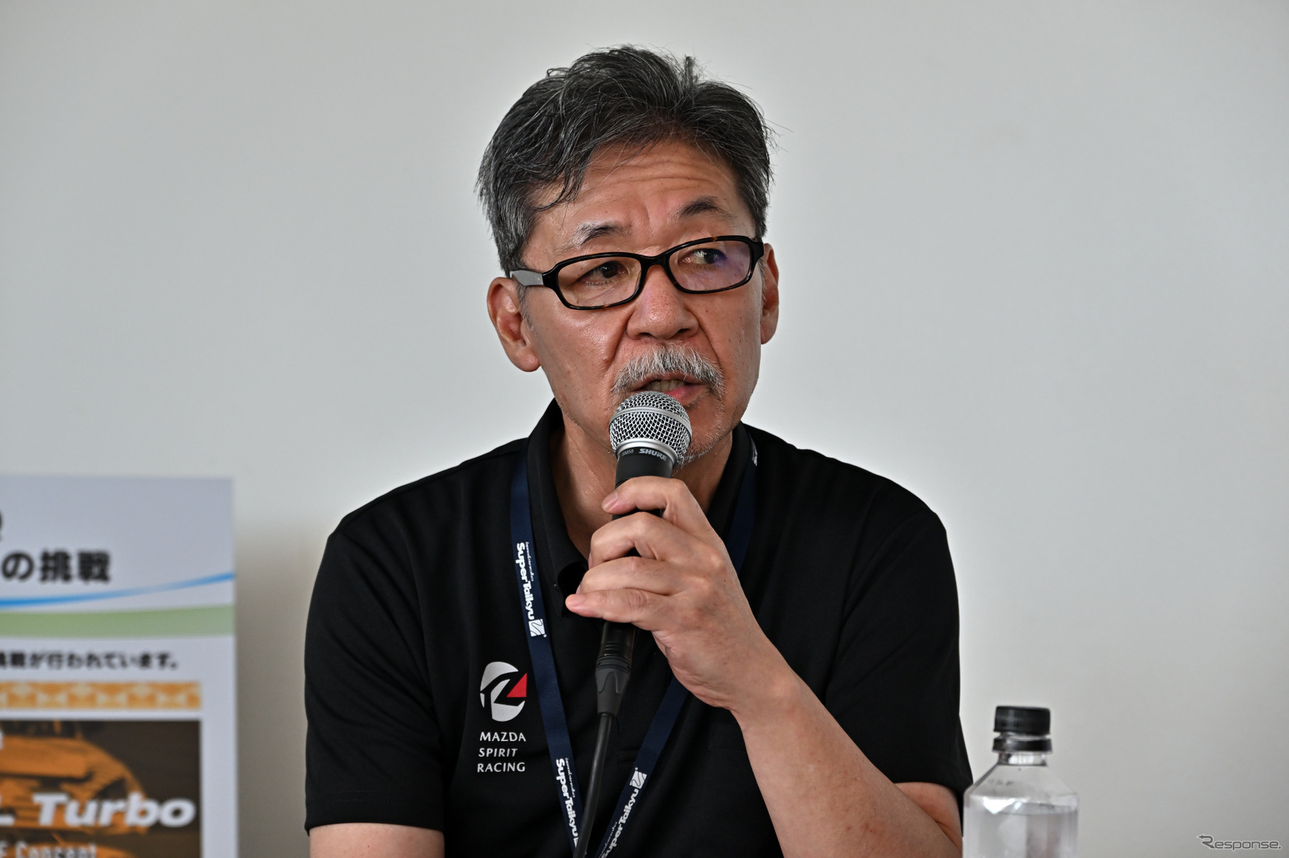 MAZDA SPIRIT RACING チーム代表の前田育男氏