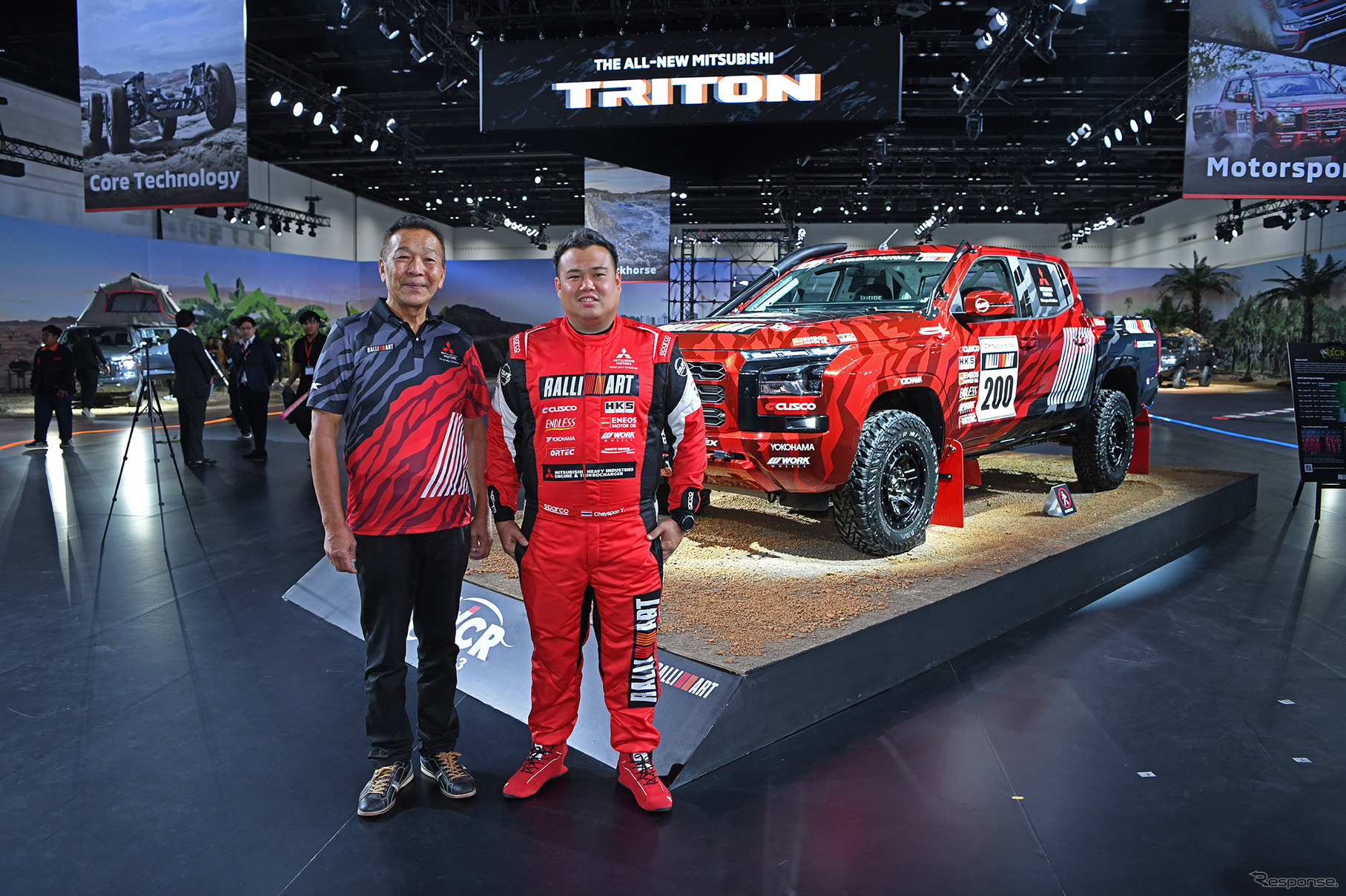タイでワールドプレミアとなった三菱 トライトン 新型