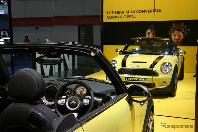 【バンコクモーターショー09】日本よりお先に！ MINI コンバーチブル 新型