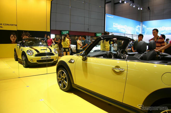 【バンコクモーターショー09】日本よりお先に！ MINI コンバーチブル 新型
