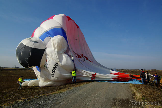 熱気球ホンダグランプリ…風を感じない、音が聞こえない