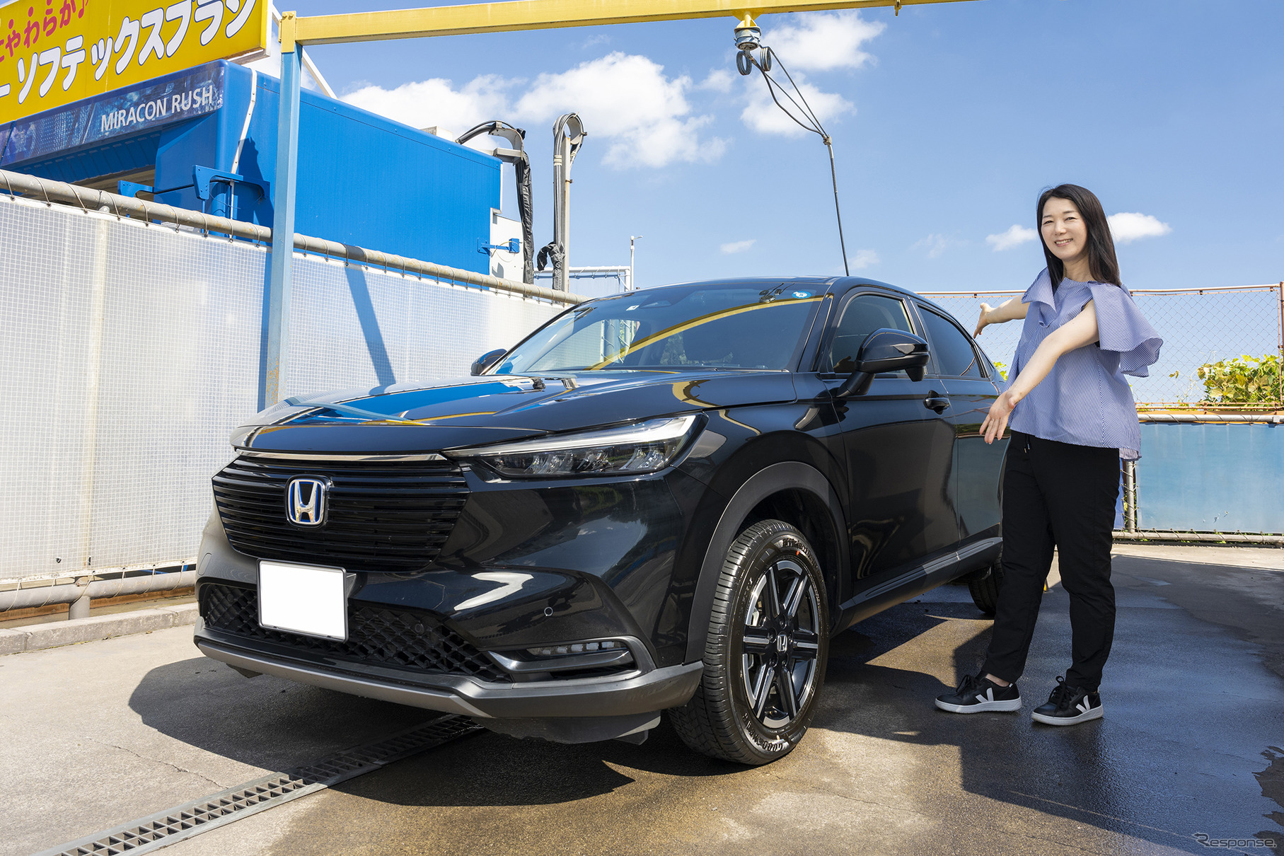 リンレイ「ウルトラハード」シリーズを活用して手軽に艶々洗車が完了した