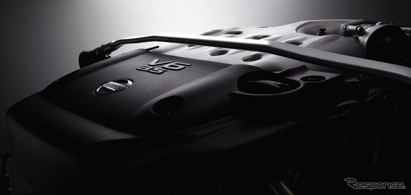 【新型日産『フェアレディZ』発表】「VQ35DE」型3.5リットルV6エンジン
