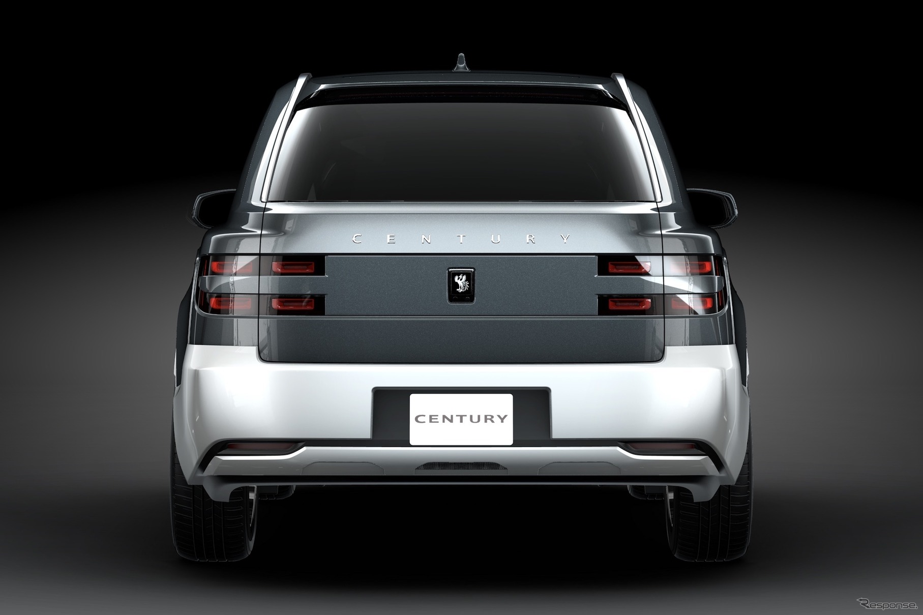 トヨタ・センチュリー新タイプ：黎明プロミネントグレー×シルバー）