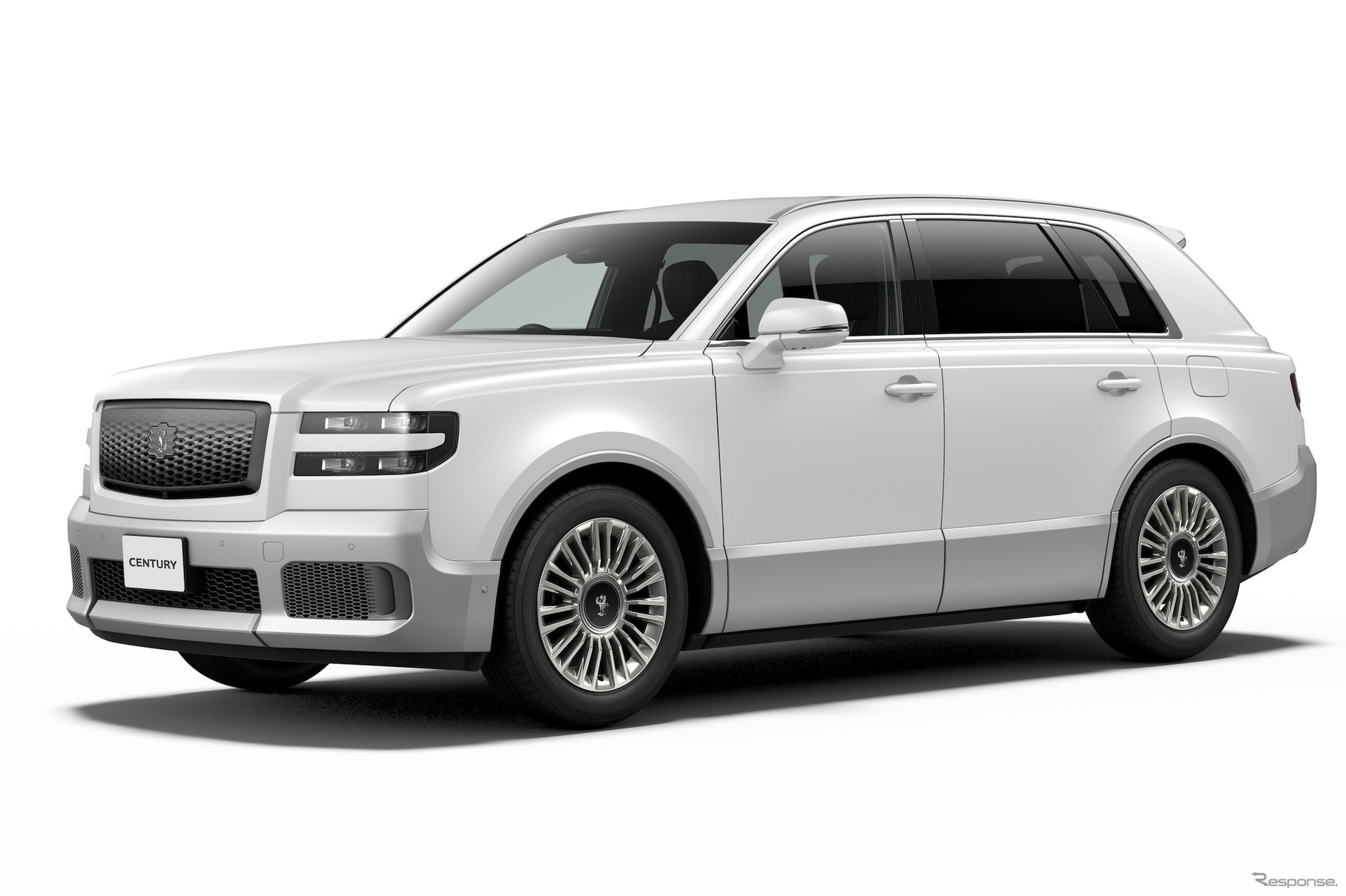 トヨタ・センチュリー新タイプ：白鶴（はっかく）プレシャスホワイトパール×シルバー