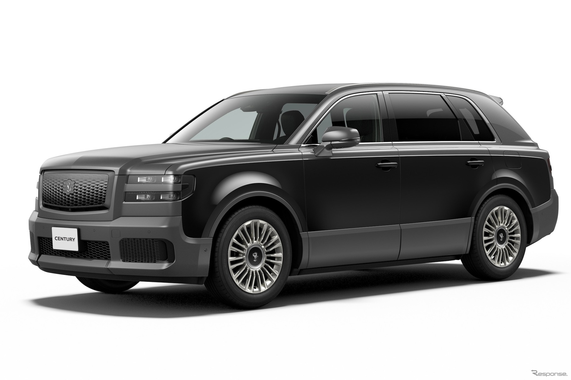 トヨタ・センチュリー新タイプ：KIWAMI LINE、黎明杼型（ひがた）プロミネントグレーブラック）