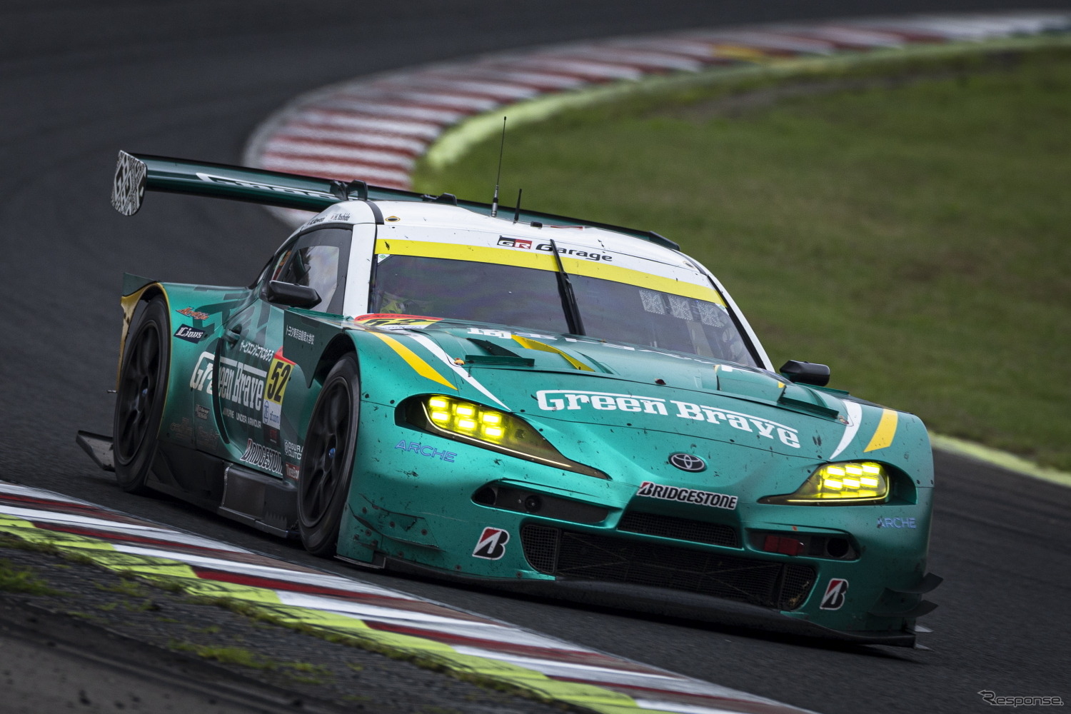 GT300クラス優勝の#52 埼玉トヨペットGB GR Supra GT（吉田広樹／川合孝汰）