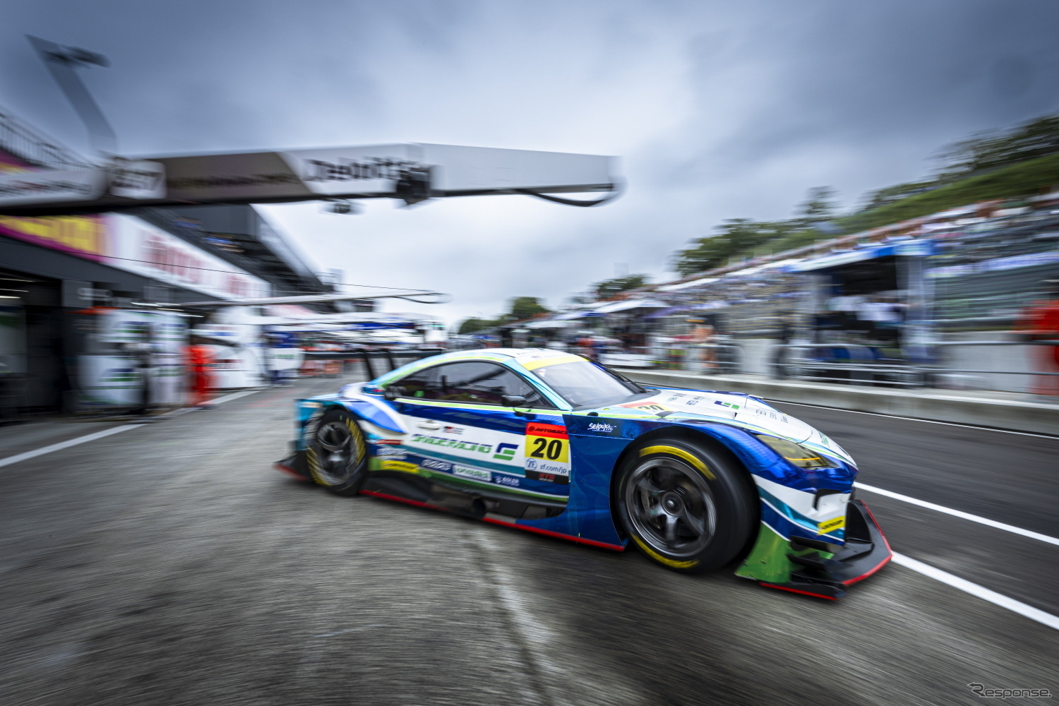 GT300クラス2位の#20 シェイドレーシング GR86 GT（平中克幸／清水英志郎）