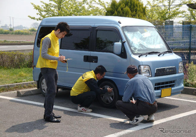 ダンロップ、タイヤの日に全国47か所でタイヤ点検を実施