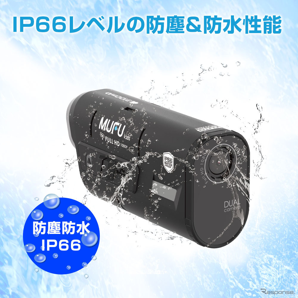 安心の防水防塵IP66