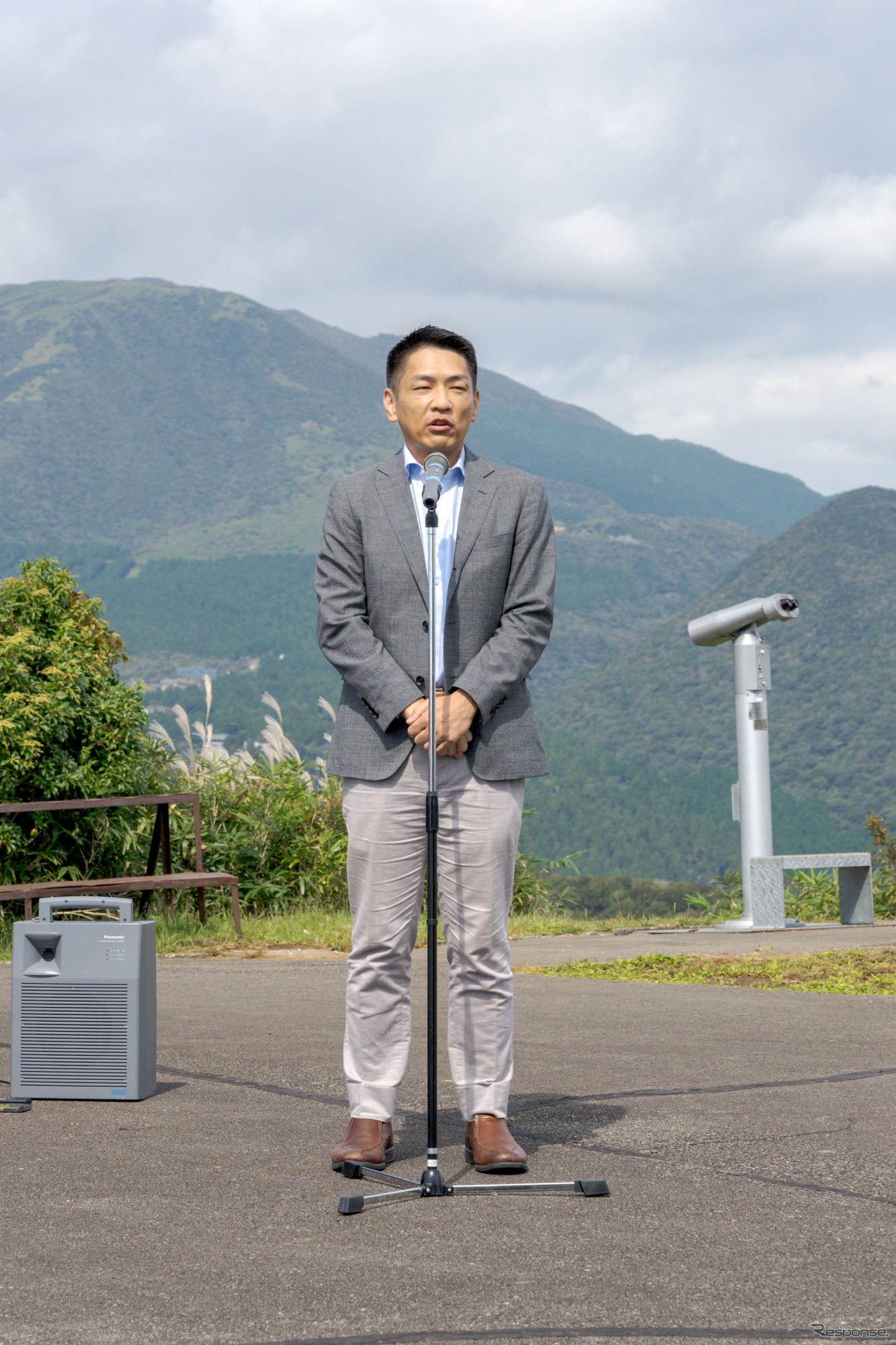環境省 自然環境局 国立公園課 国立公園利用推進室 室長 水谷努氏。