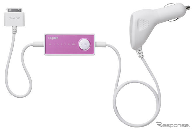 ロジテック、iPod用FMトランスミッターの新モデル発売