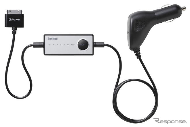 ロジテック、iPod用FMトランスミッターの新モデル発売
