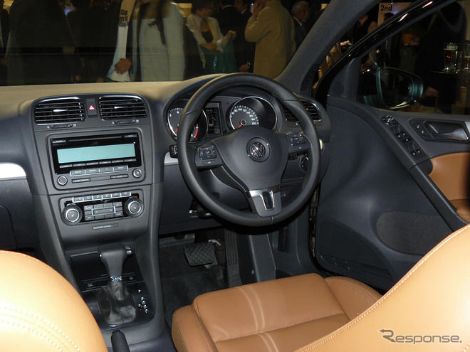 【VW ゴルフ 新型発表】180cm＋・90kg＋でも余裕　欧米人が乗れるのだから…