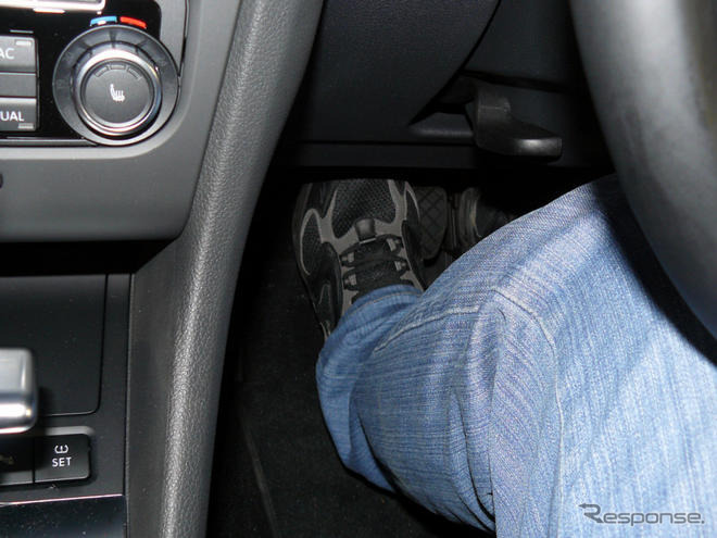 【VW ゴルフ 新型発表】180cm＋・90kg＋でも余裕　欧米人が乗れるのだから…