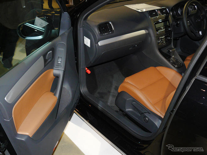 【VW ゴルフ 新型発表】180cm＋・90kg＋でも余裕　欧米人が乗れるのだから…