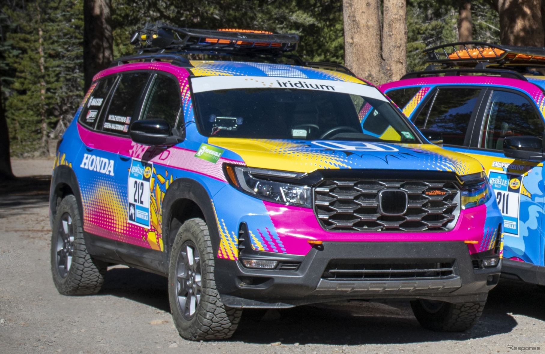 ホンダ・パスポート・トレイルスポーツ の米「Rebelle Rally」参戦車両