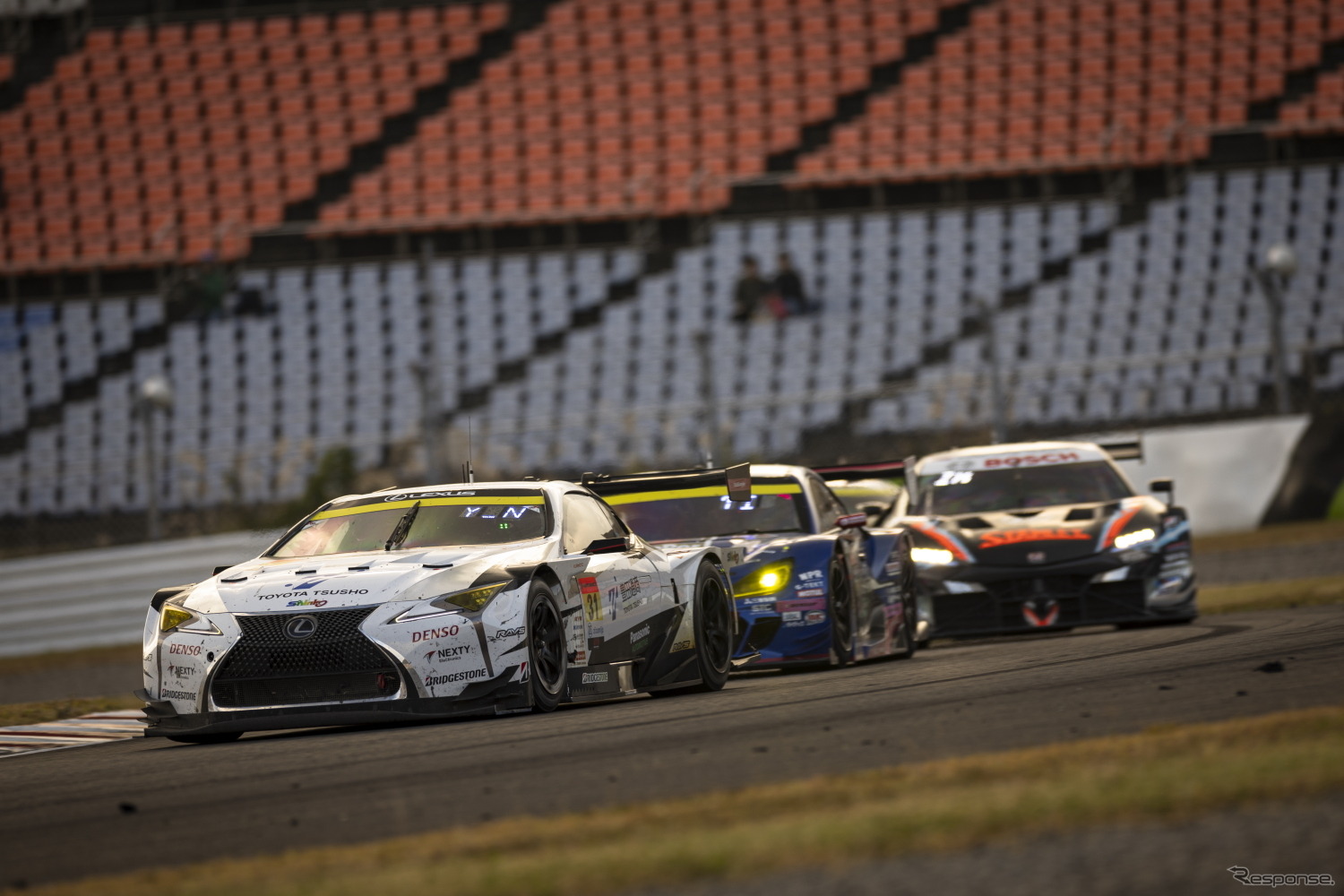 GT300クラス3位の#31 apr LC500h GT（嵯峨宏紀／小高一斗／根本悠生）