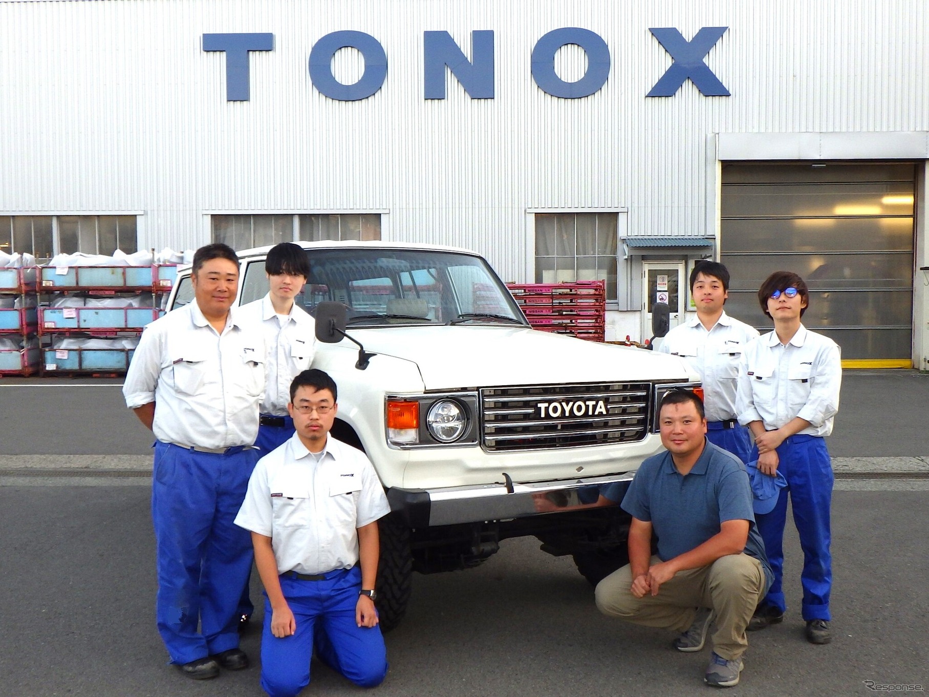 トノックス × フレックス ランクル60コンバージョンEVプロジェクトメンバー