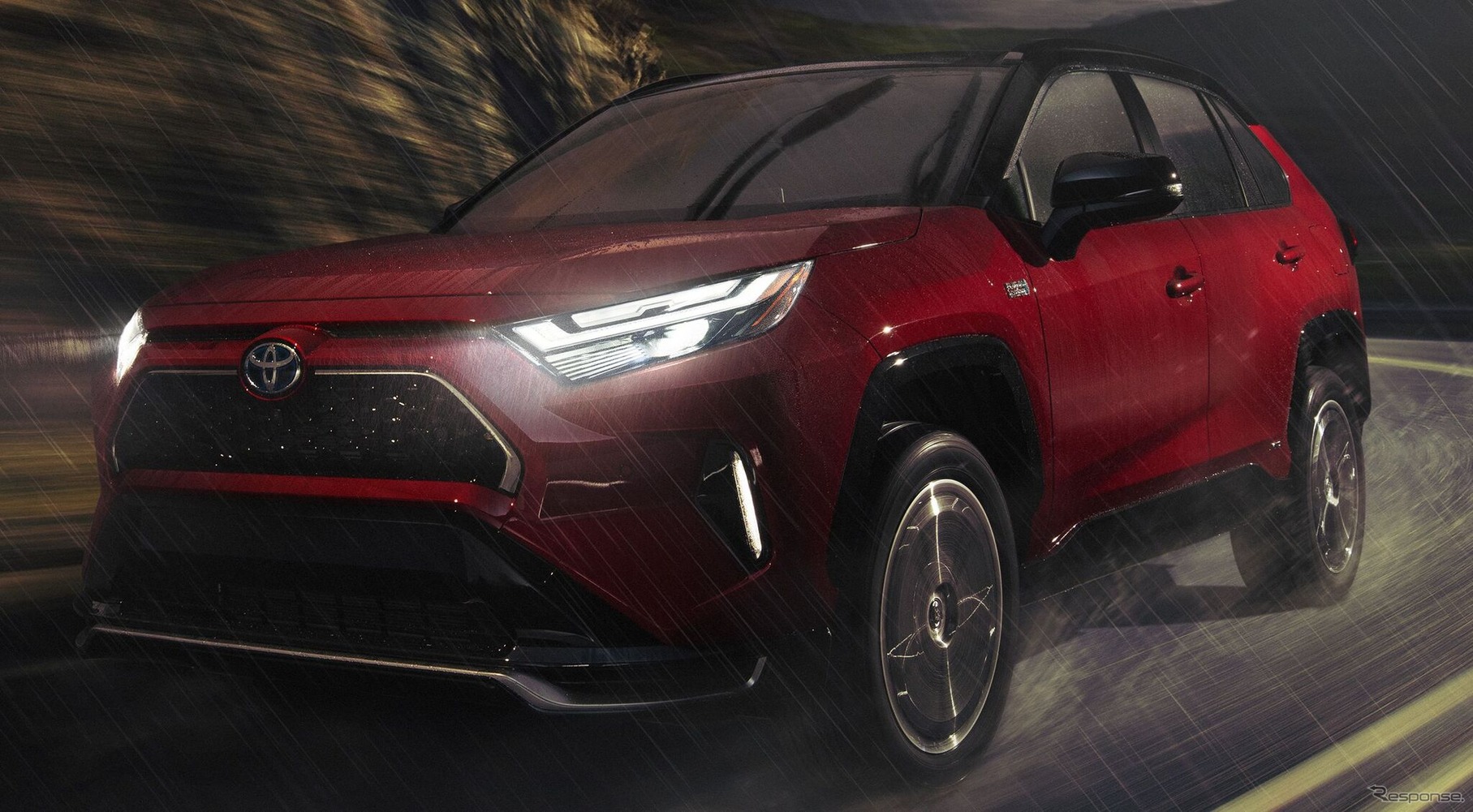 トヨタ RAV4 プライム（RAV4 PHEV に相当）の2024年モデル（米国仕様）