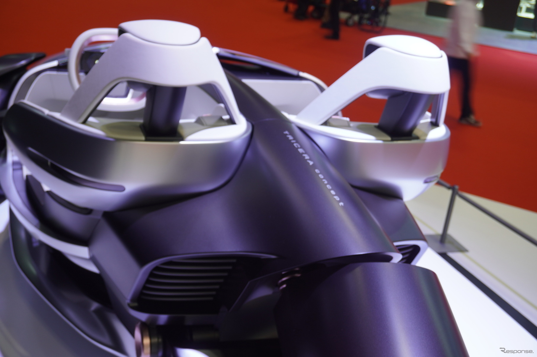 ヤマハ発動機の3輪オープンEVコンセプト『TRICERA（トライセラ）』（ジャパンモビリティショー2023）